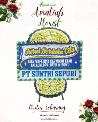 Papan Bunga Duka di Pujungan