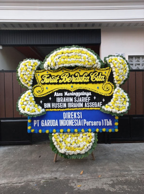Papan Bunga Duka di Pujungan