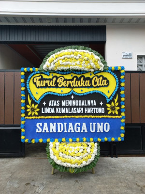 Papan Bunga Duka di Pujungan